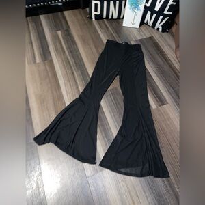 Sofsy See Threw!! Black Flared Bell-Bottoms